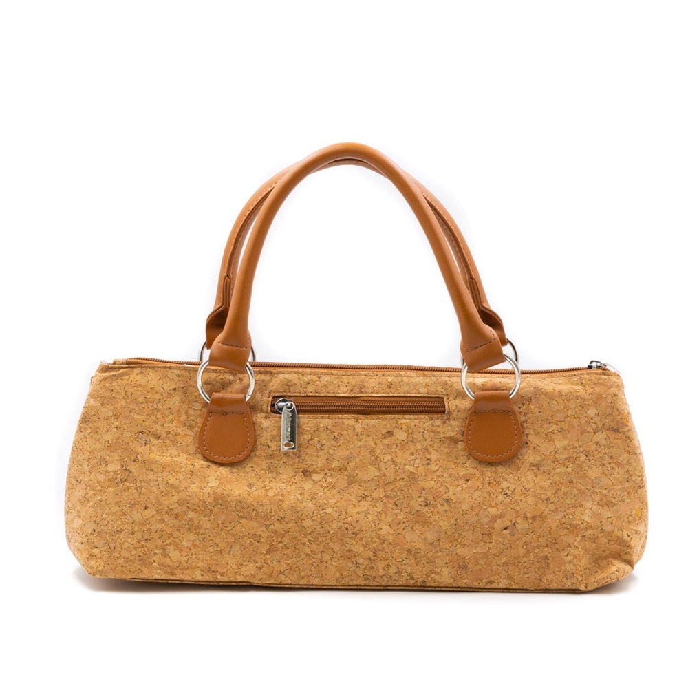 Like new Primeware Wine Clutch Bag Cork pattern  (Thermal Insulated) Trendy